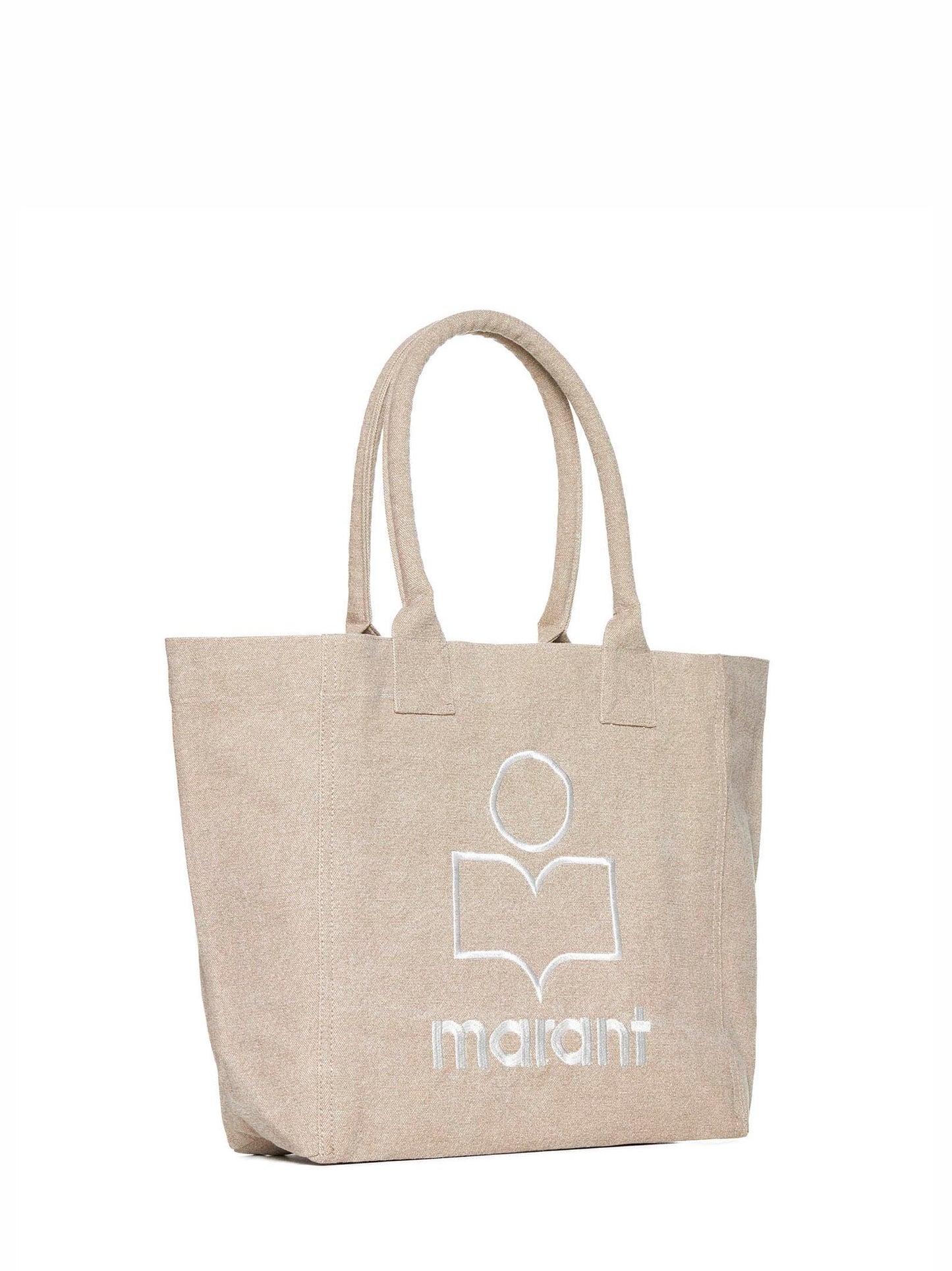 Borsa Yenky piccola in cotone con logo