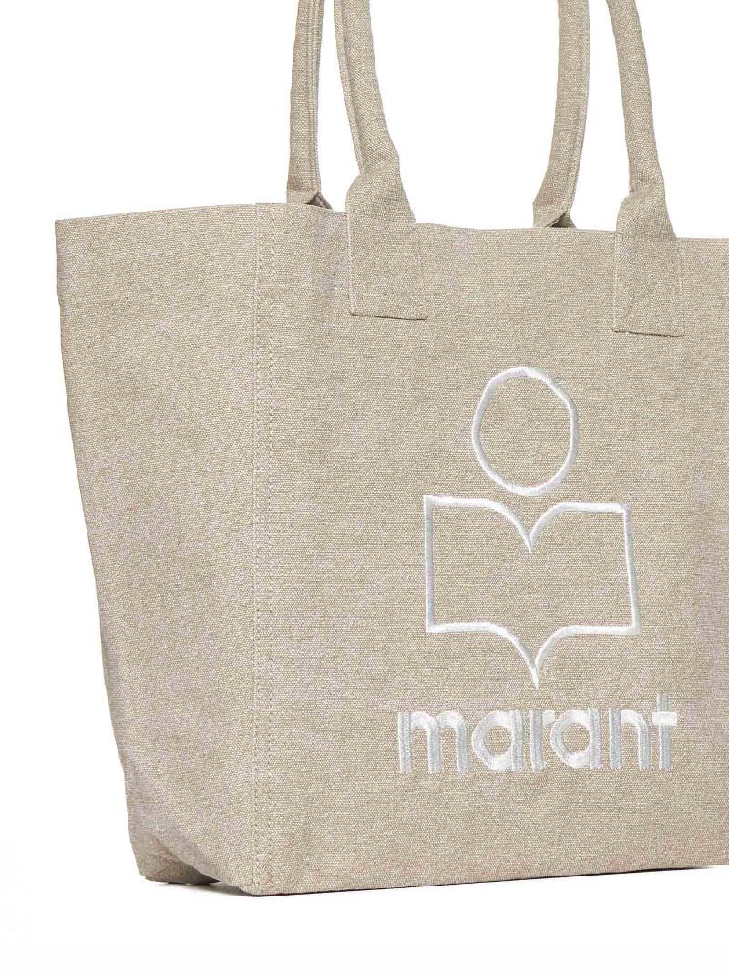 Borsa Yenky piccola in cotone con logo