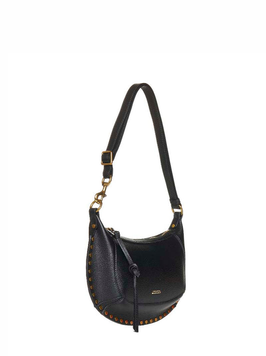 Borsa a spalla Oskan Moon in pelle morbida