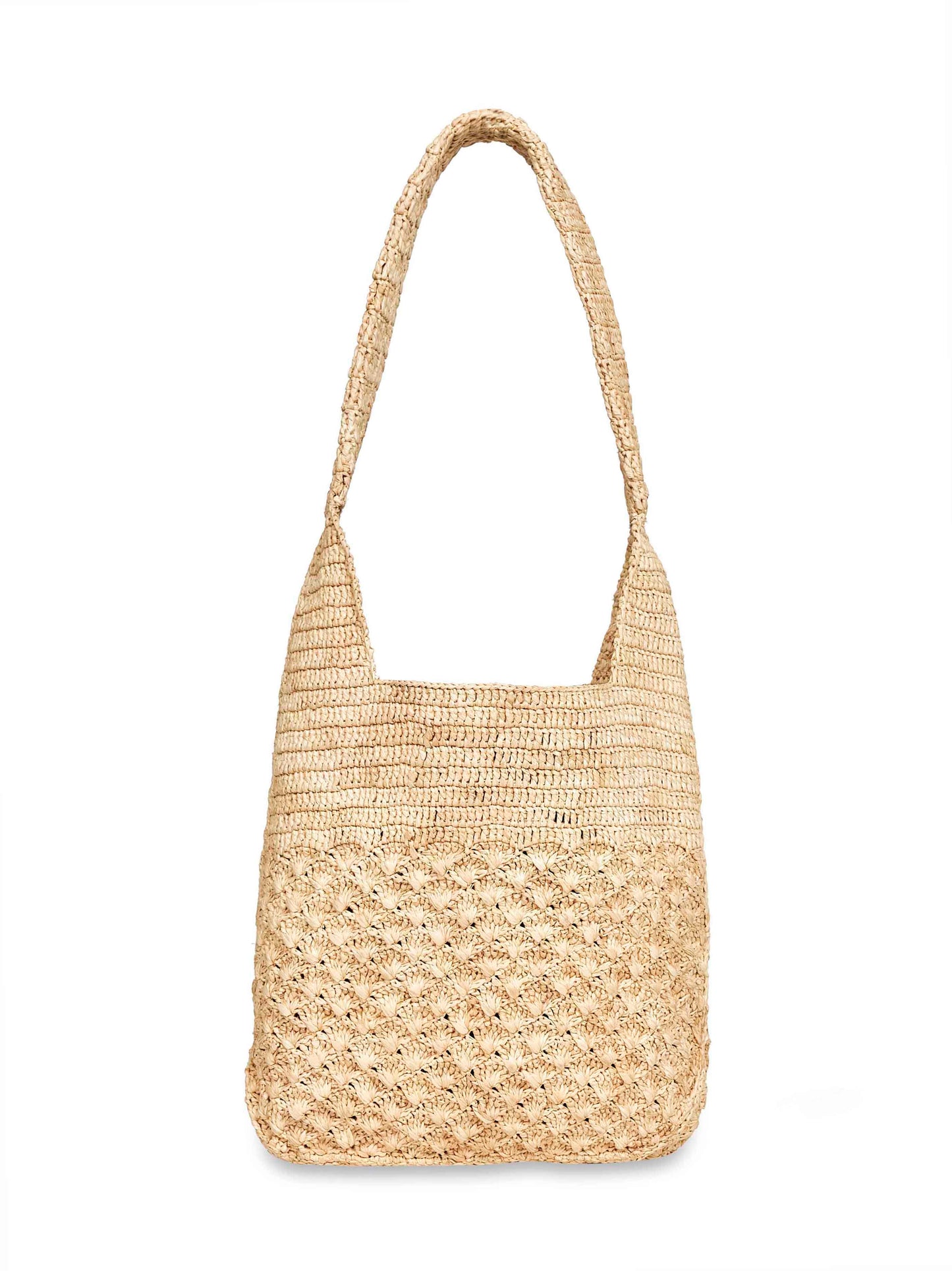 Borsa a spalla Praia Small naturale