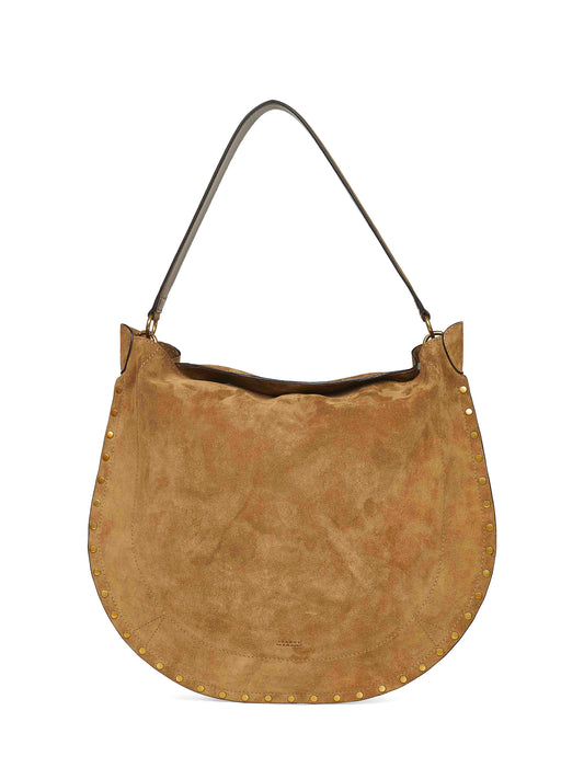 Borsa a spalla Oskan Hobo Soft tortora