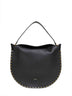 Borsa a spalla Oskan Hobo Soft nera
