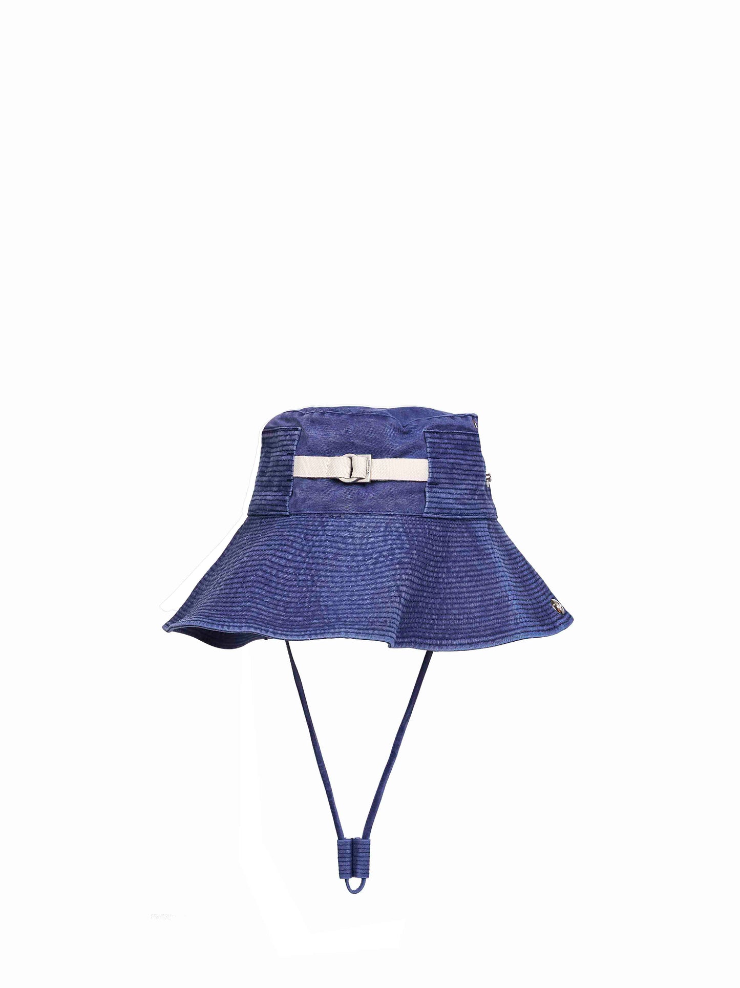 Cappello da pescatore in denim de-Nîmes blu