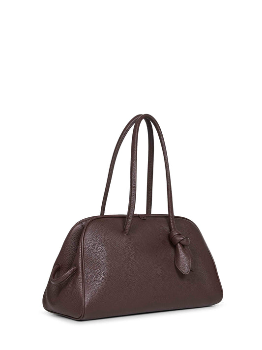 Dark brown The Turismo bowling bag