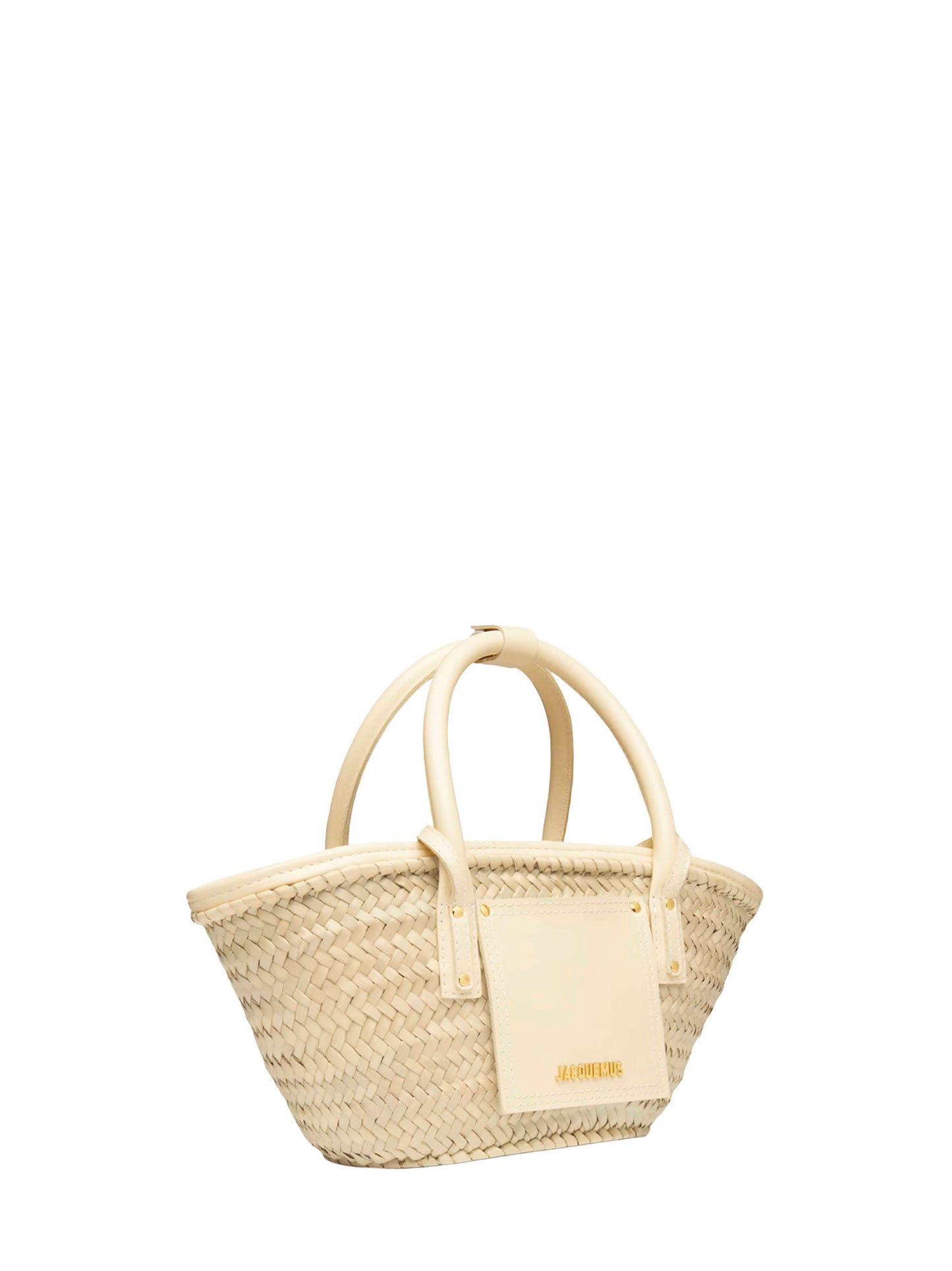 Mini borsa mare a cesto Piccolo cesto Soli avorio
