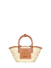 Borsa a mano Piccolo cesto Soli marrone chiaro