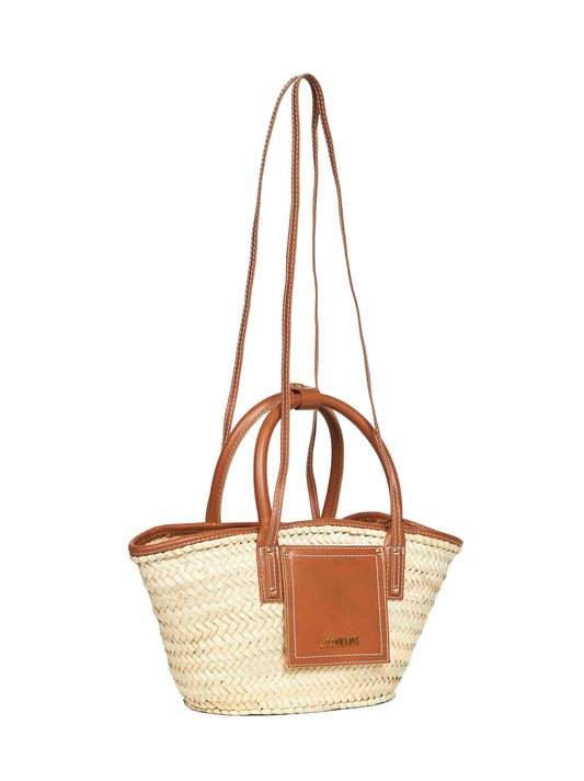 Borsa a mano Piccolo cesto Soli marrone chiaro