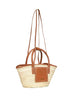 Borsa a mano Piccolo cesto Soli marrone chiaro