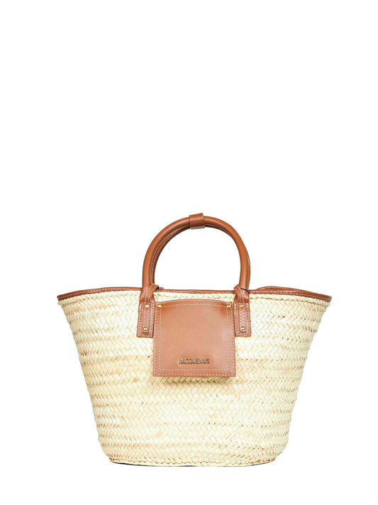 Borsa a mano Cesto Soli marrone chiaro