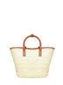 Borsa a mano Cesto Soli marrone chiaro