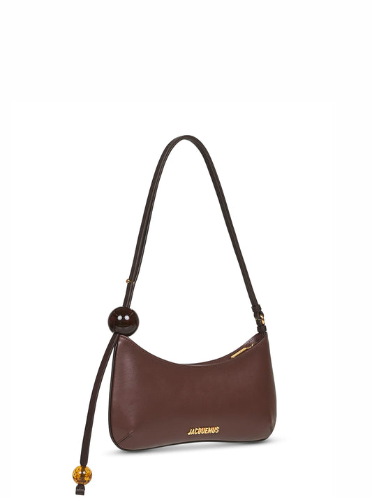 Brown "Le Bisou Perle" shoulder bag