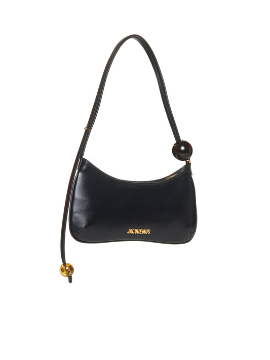 "Le Bisou Perle" black bag