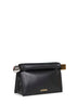 Black "La pochette Rond Carré" clutch bag