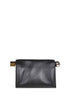 Black "La pochette Rond Carré" clutch bag