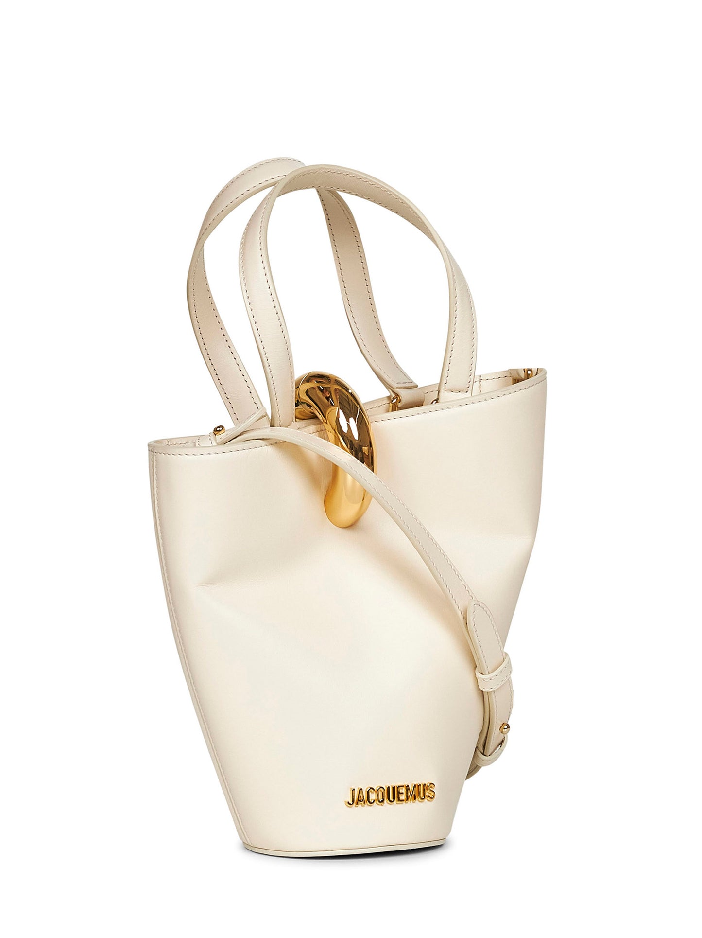 Ivory The small Bambola bucket bag