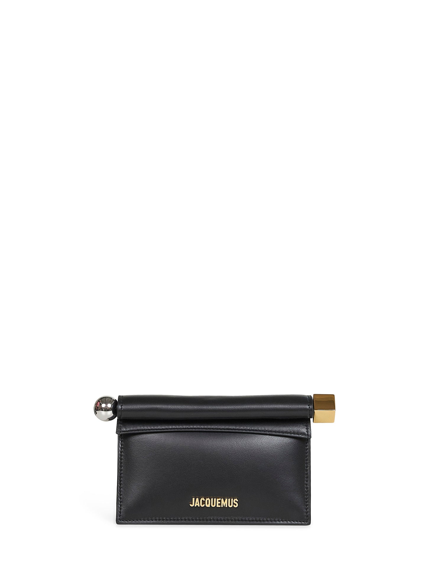 Black "Le Petit Pochette Rond Carré" clutch bag