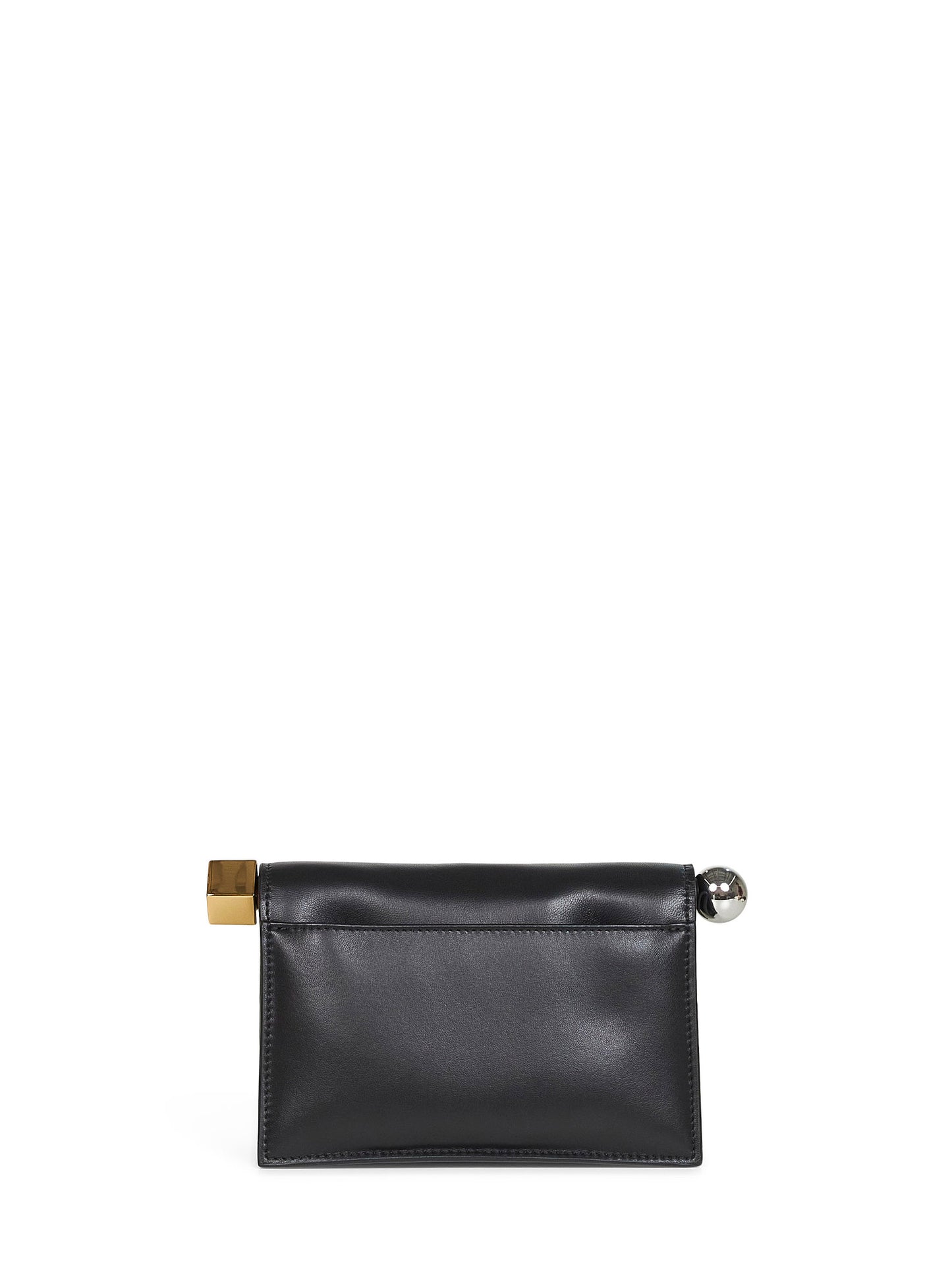 Black "Le Petit Pochette Rond Carré" clutch bag
