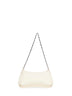 Light ivory The small Bisou Chaine shoulder bag