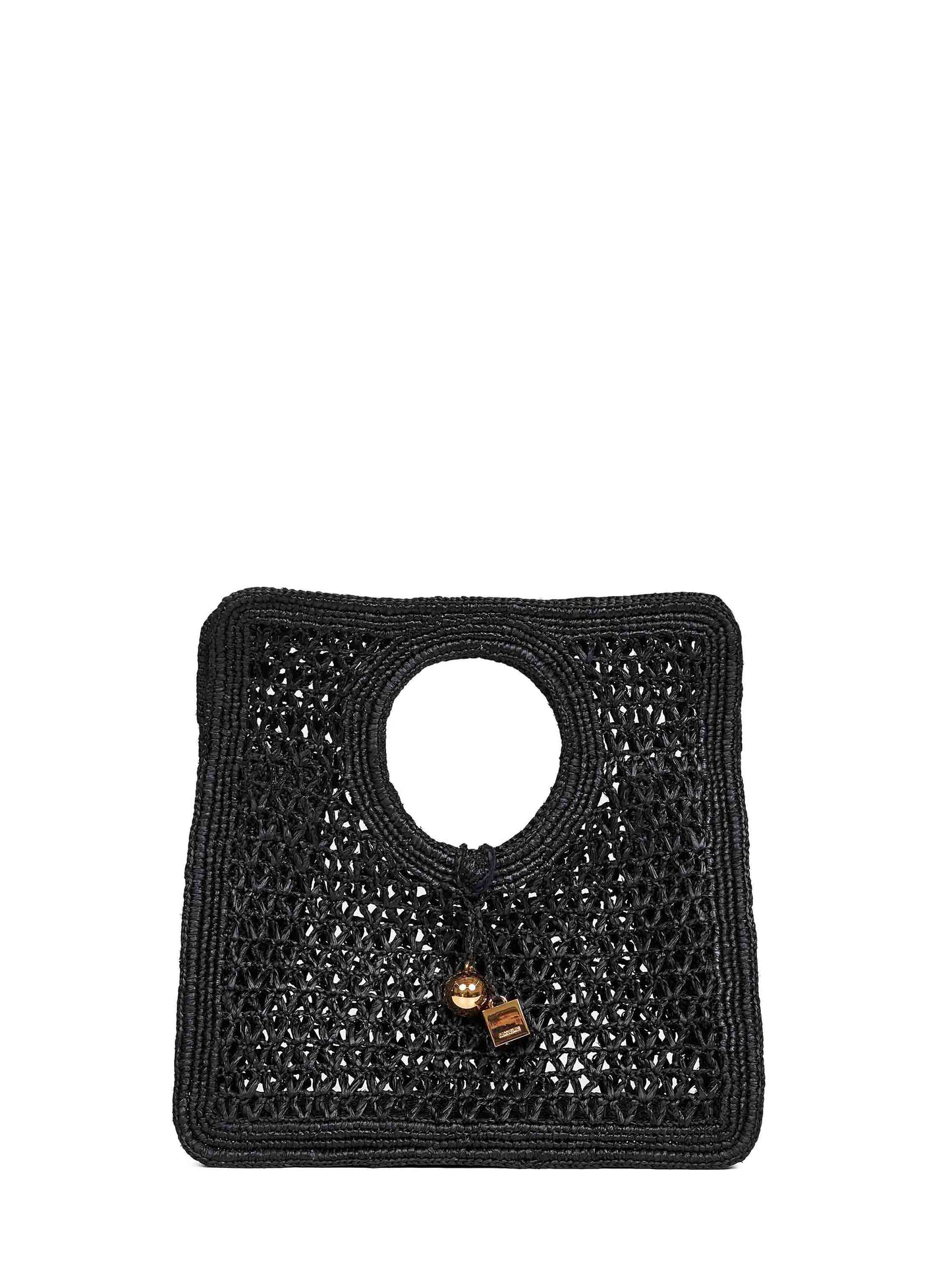Black The Spiaggia small square handbag