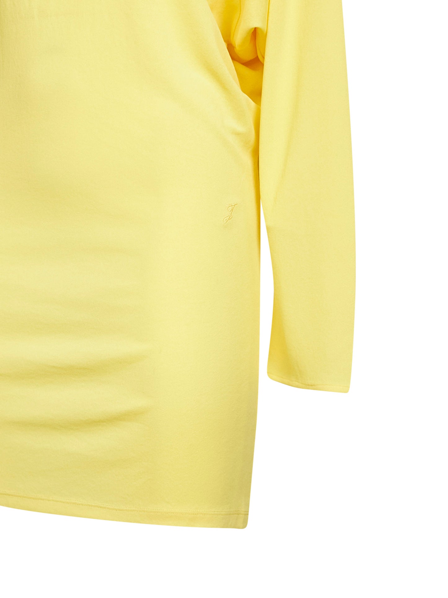 Miniabito con schiena scoperta Mistral giallo