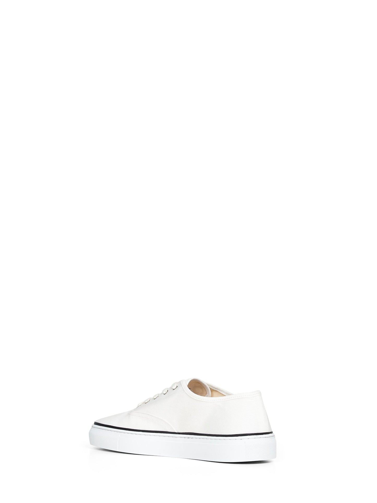 Ivory canvas The Féfé skate sneakers
