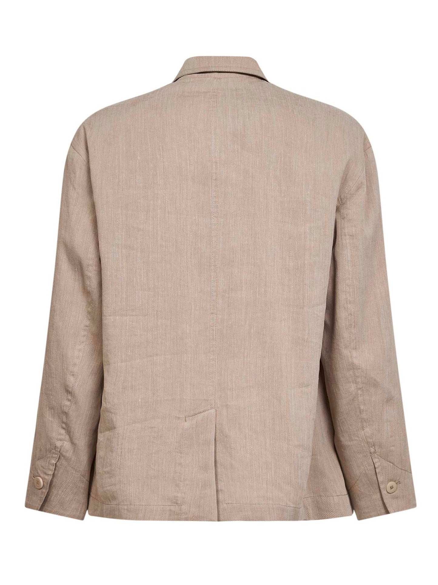 Beige The Pastro unstructured jacket