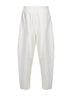 White fluid tailored cotton The Moisson tailored trousers