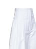 White cotton poplin Souro trousers