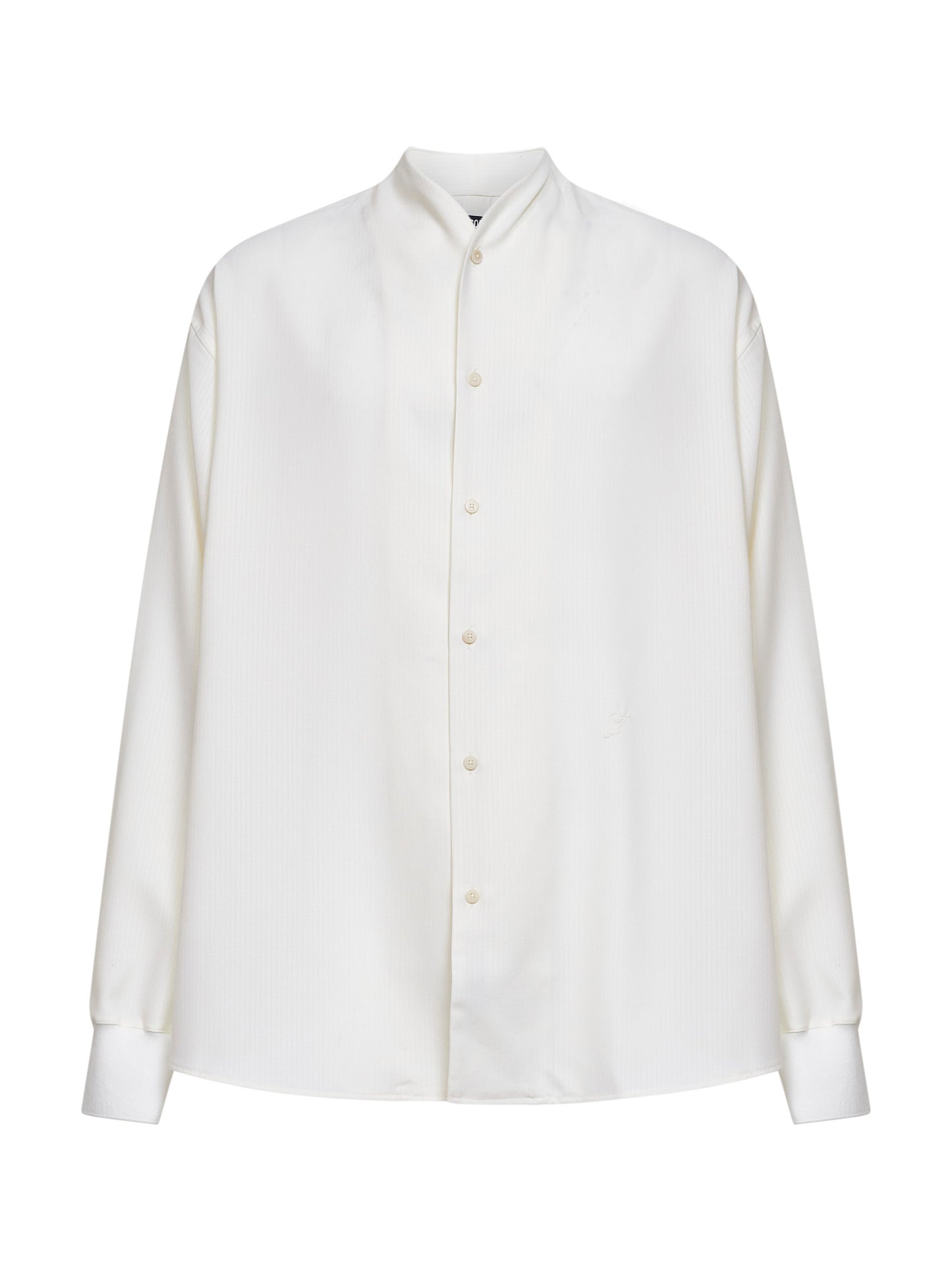 White The Vendange bomber shirt