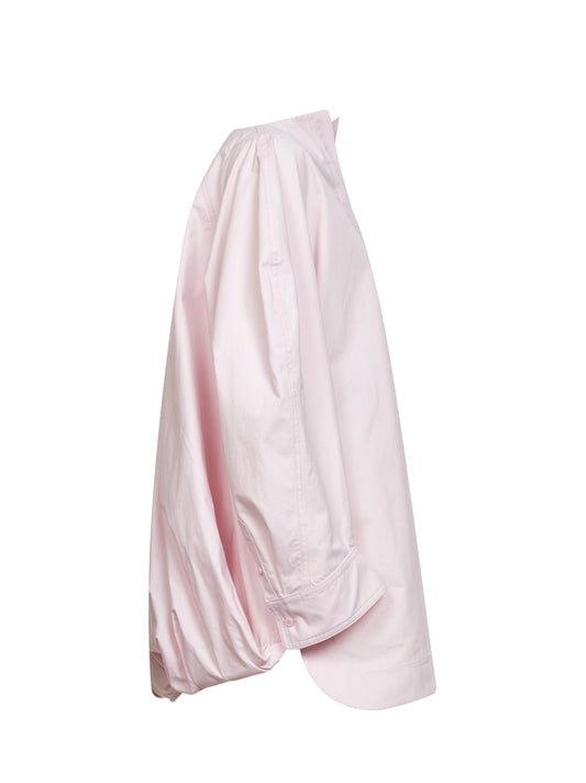 Camicia ampia e arricciata Pittore rosa chiaro