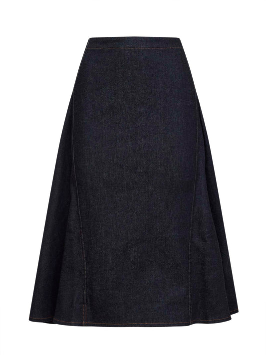 Blue The Lavoir de-Nîmes denim skirt