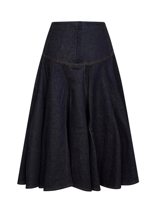 Blue The Lavoir de-Nîmes denim skirt