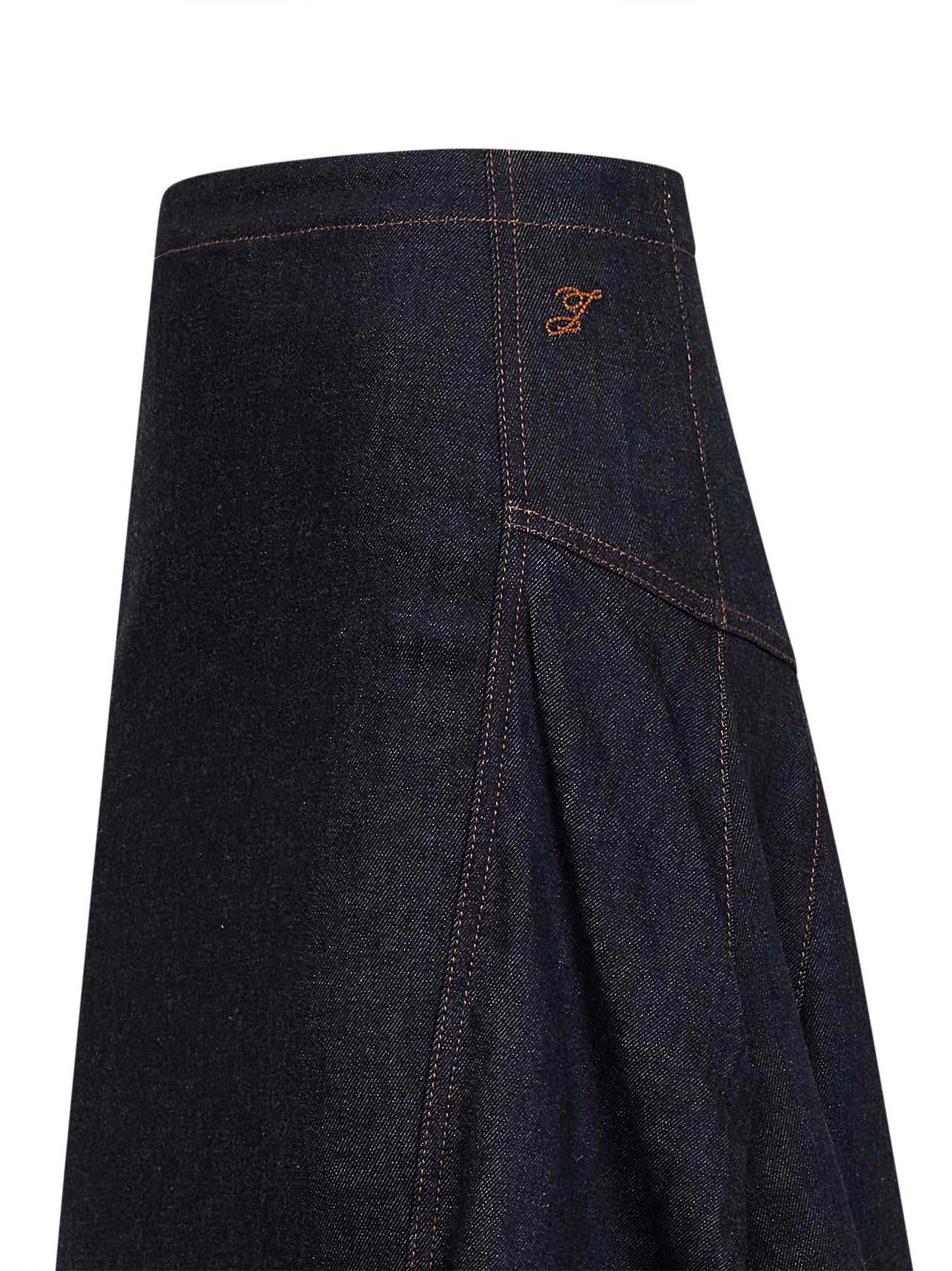 Blue The Lavoir de-Nîmes denim skirt