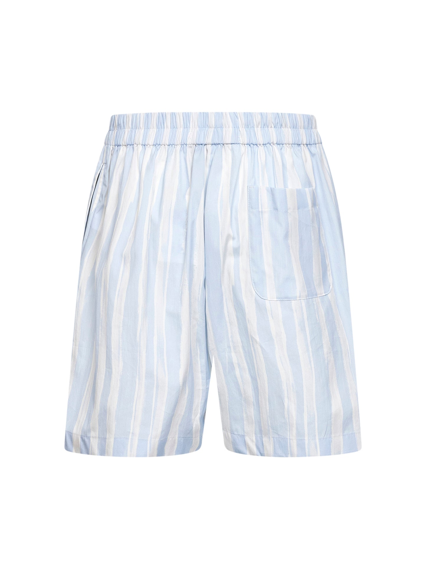 Shorts stile boxer Caleçon stampa Gouache a righe
