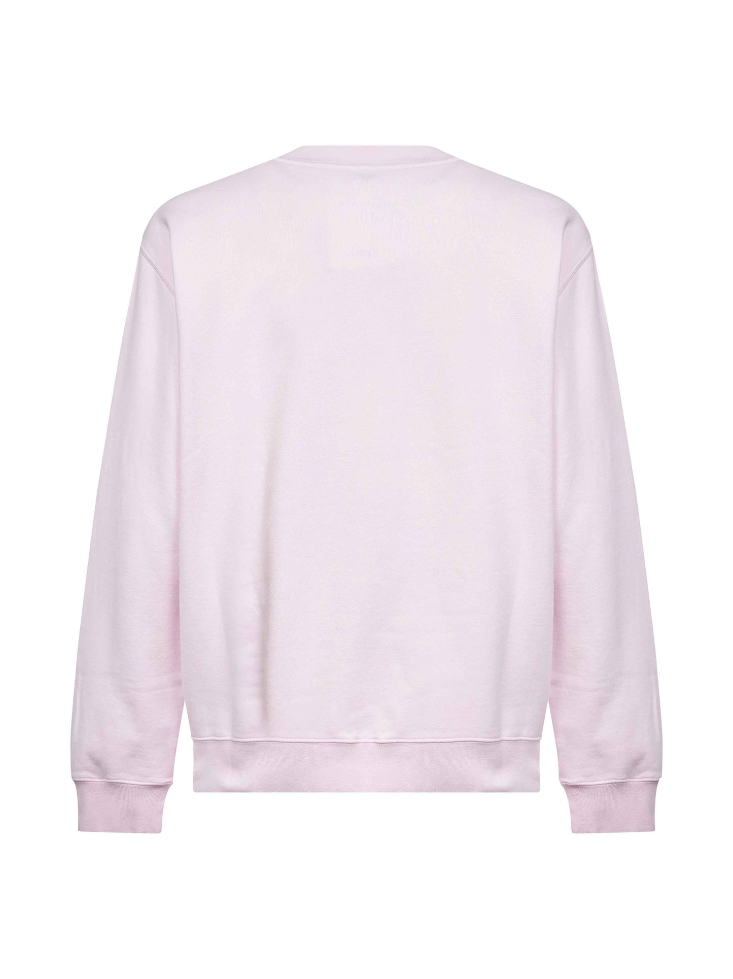 Pink organic cotton fleece The Gros Grain sweatshirt