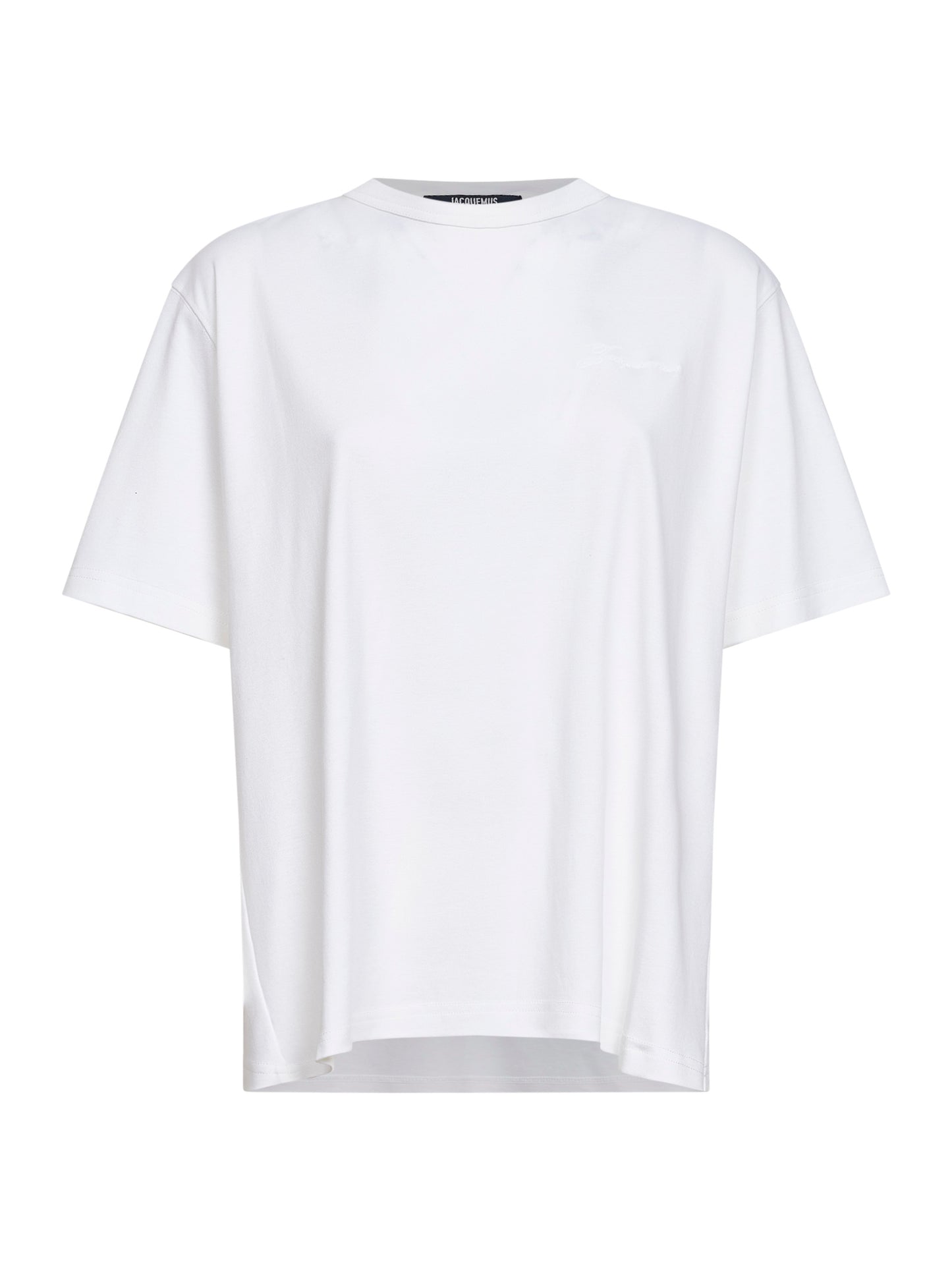 T-shirt Tovalo in cotone bianco con logo