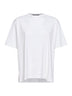 T-shirt Tovalo in cotone bianco con logo