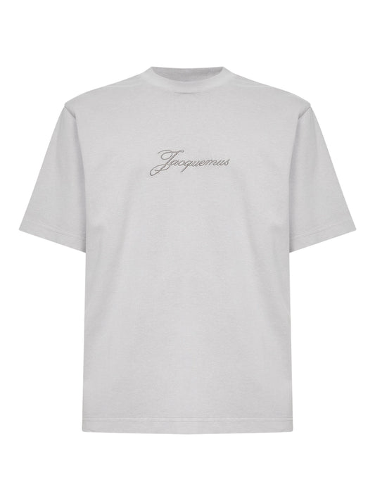 T-shirt Pigmento in cotone beige