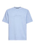 T-shirt Pigmento in cotone azzurro