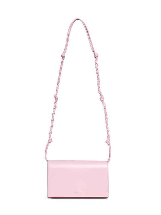 Portafoglio con tracolla Tangle rosa