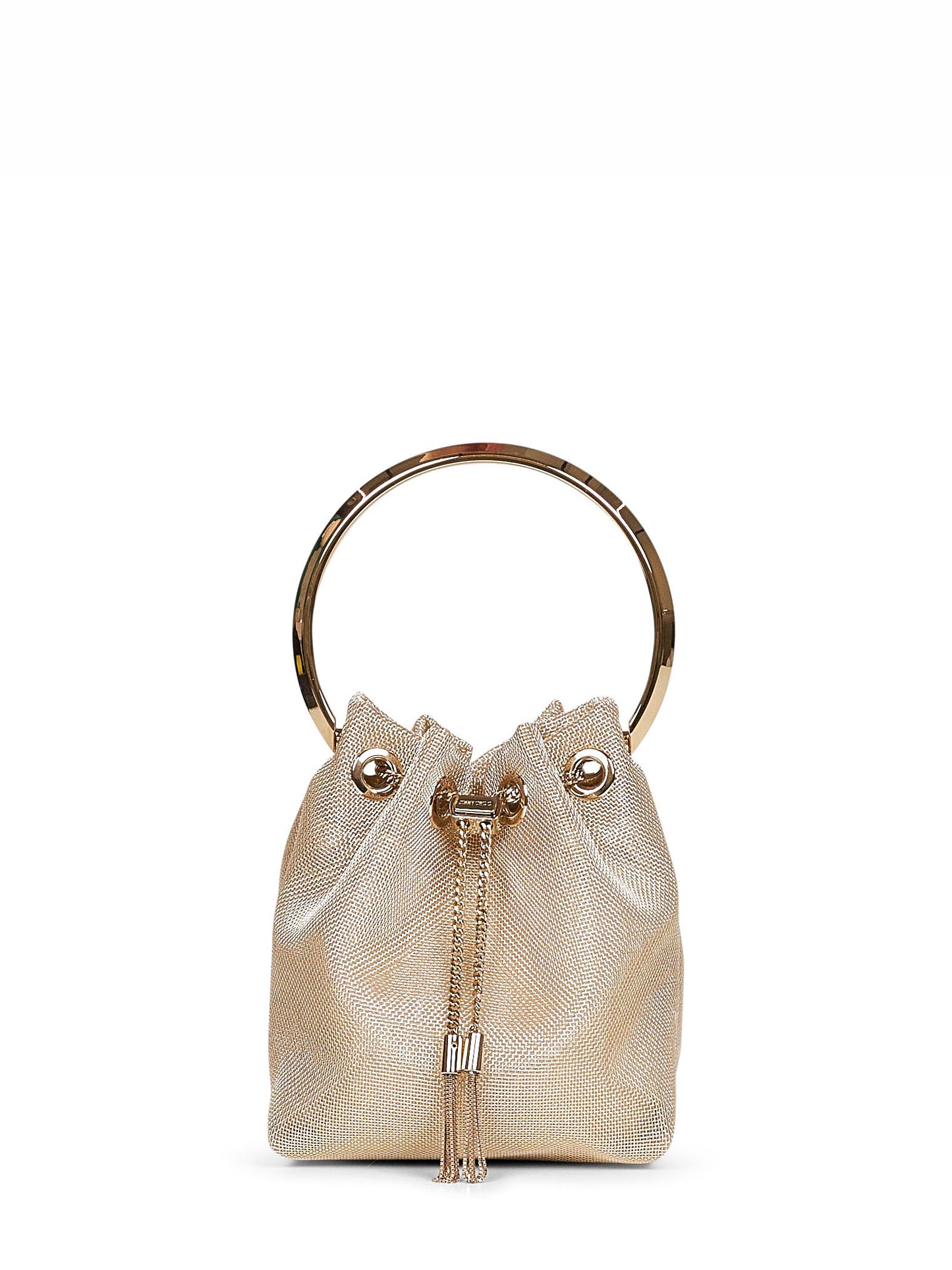 Champagne Bon Bon bucket bag