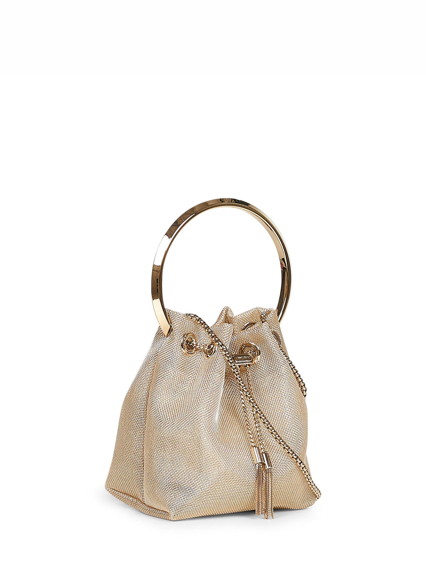 Champagne Bon Bon bucket bag