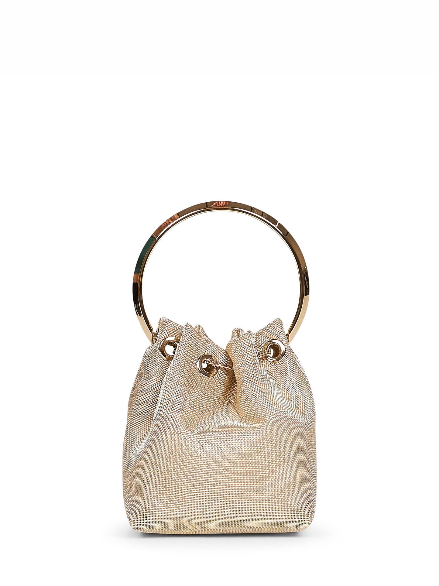 Champagne Bon Bon bucket bag