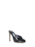 Mules Brigitte 100 in vernice nera