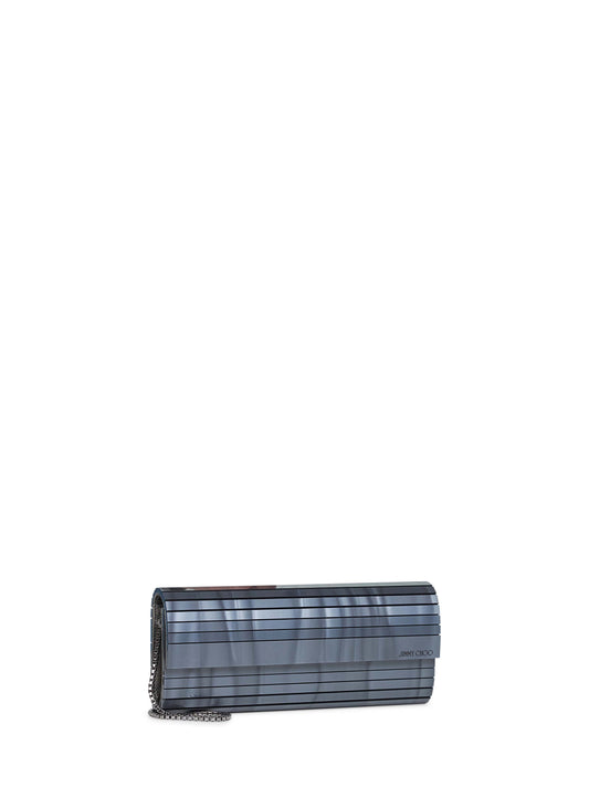 Pochette con tracolla Sweetie grigio madreperla