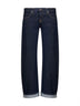 Blue denim Karo low-rise jeans