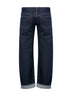 Blue denim Karo low-rise jeans