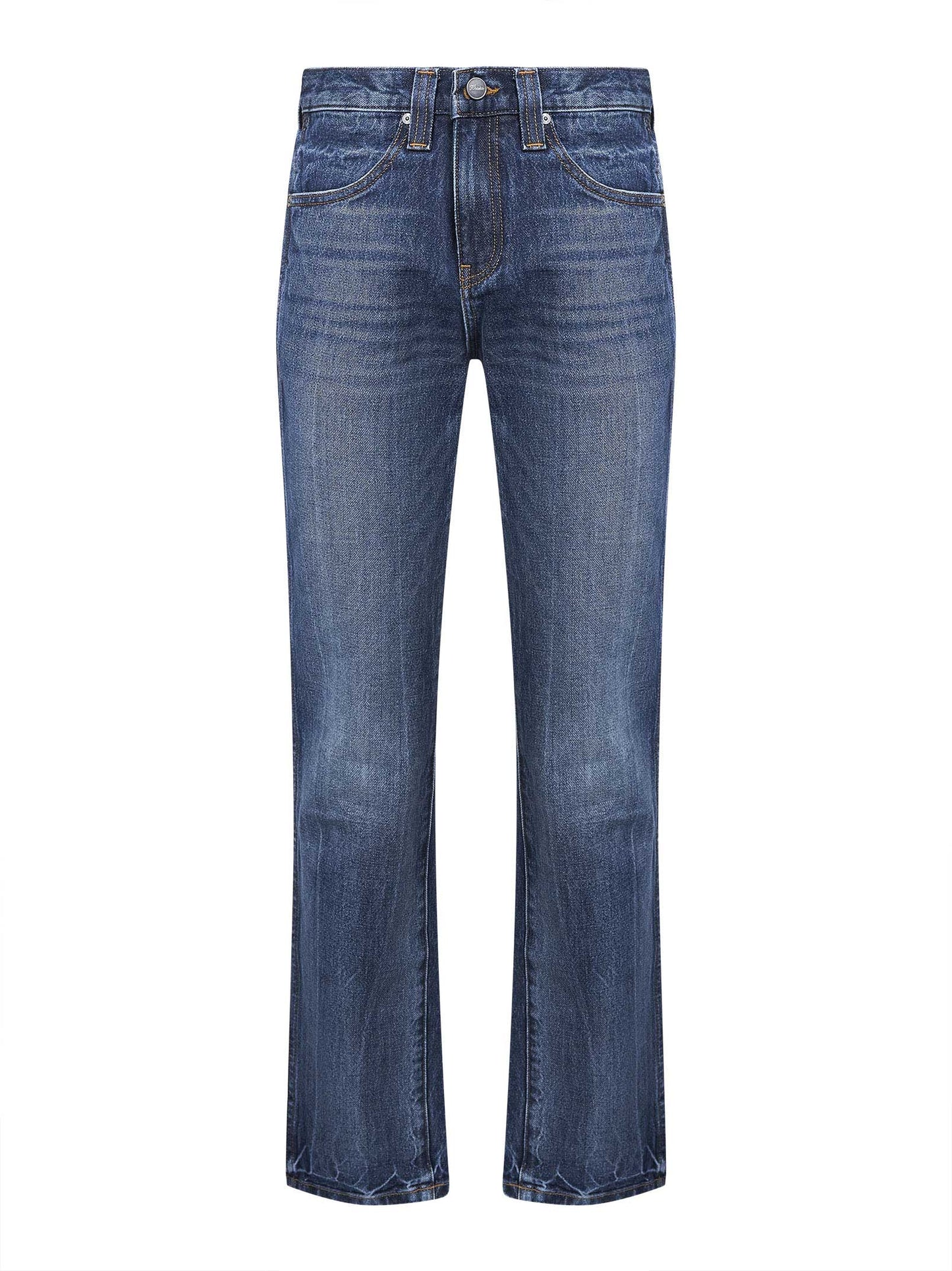 Blue denim Farley straight-leg jeans