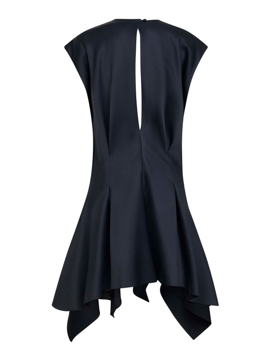 Black viscose blend Merith mini dress