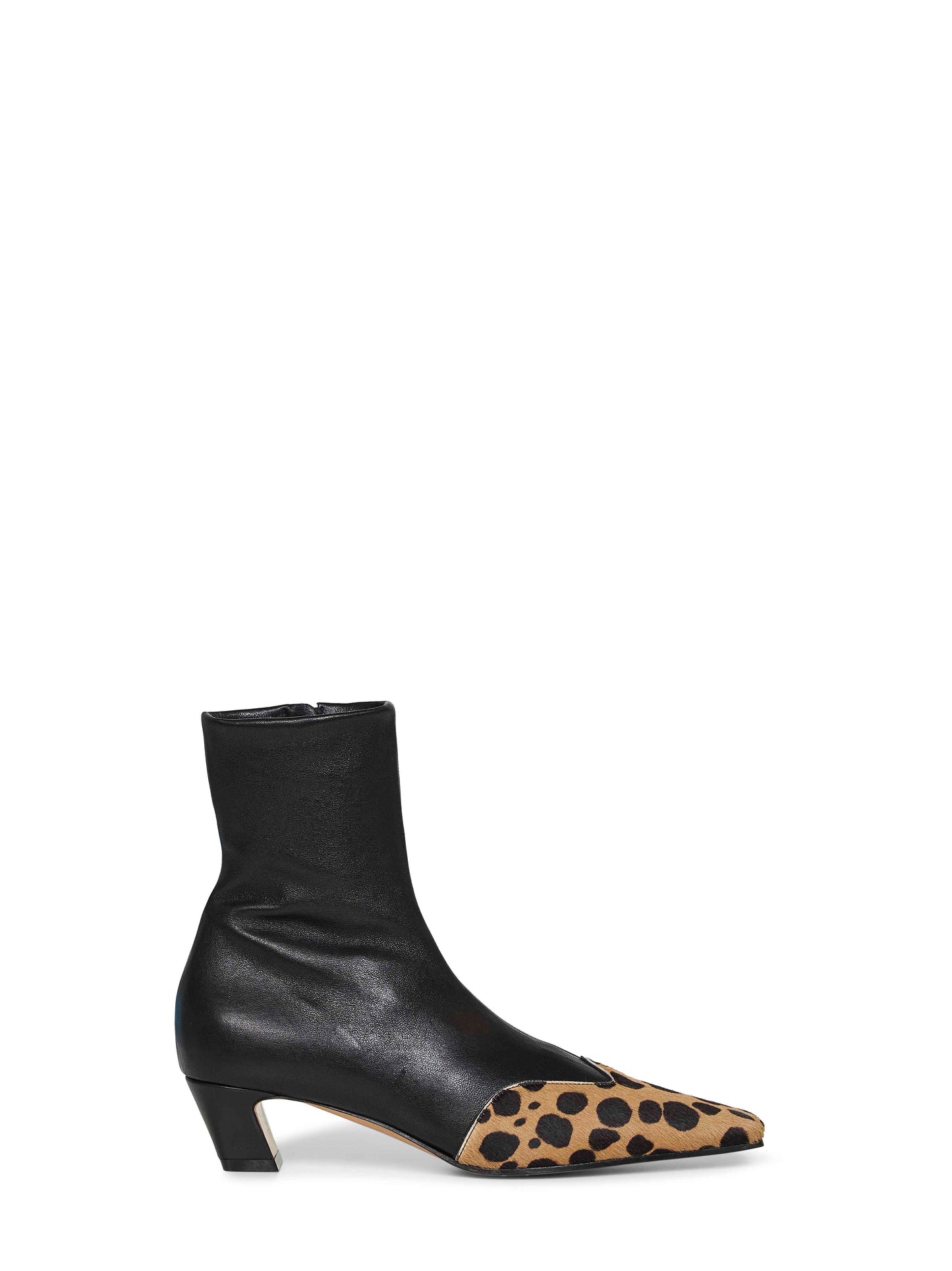 Black nappa Nevada Stretch Low ankle boots